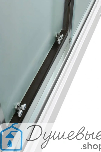 Душевая кабина AvaCan KD2912N без крыши, 120×90 см, прямоугольная, матовое стекло, универсальная ориентация, без гидромассажа фото 15