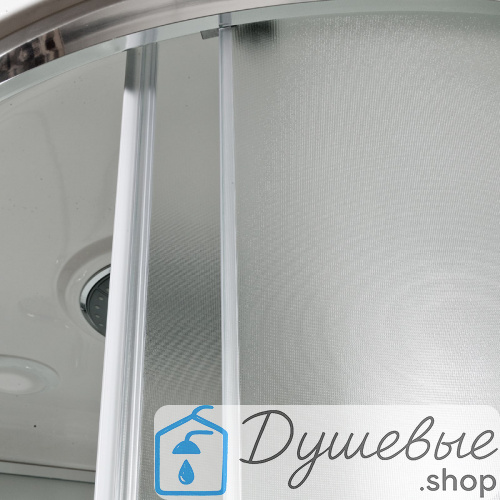 Душевая кабина AvaCan D272 L 120×80 см, асимметричная, матовое стекло, левая ориентация, без крыши, без гидромассажа фото 9