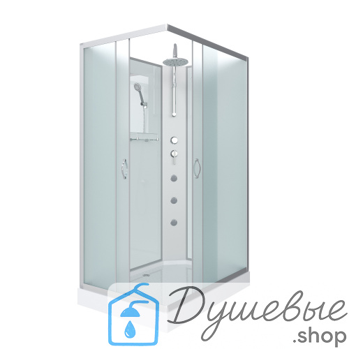 Душевая кабина Niagara Classic NG-43285-14QBKTG 1200х800х2100-2400