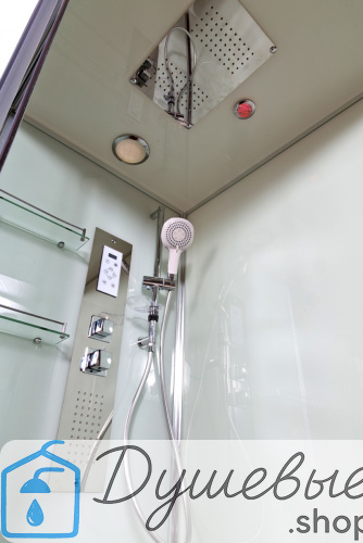 Душевая кабина AvaCan Z120 Kerava. 120×90 см, прямоугольная форма, прозрачное стекло, универсальная ориентация, крыша, без гидромассажа фото 20