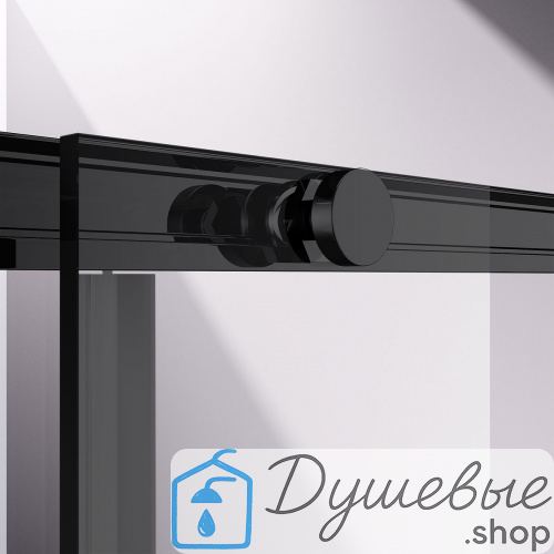 Душевой уголок Vincea Slim-N VSR-4SN9011CLB 1100х900 фото 6