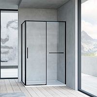 Душевой уголок Vincea Slim Soft VSR-1SS1012CLB 1200х1000