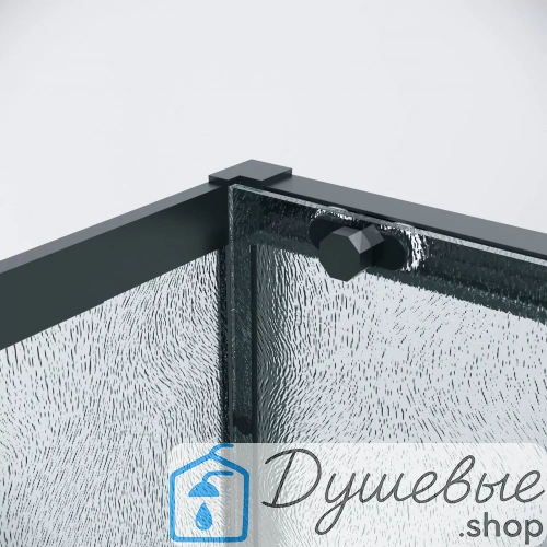 Душевое ограждение Grossman Style 120.K33.05.1290.21.02 120х90х195 см черный матовый стекло шиншилла фото 10