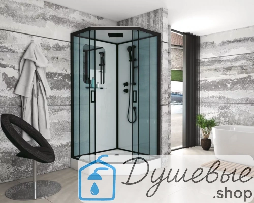 Душевая кабина Niagara Premium NG-6902-01D BLACK фото 3