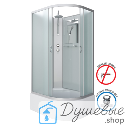 Душевая кабина Niagara Classic NG-2310-14LBKT 1200х800х2100-2400 фото 3