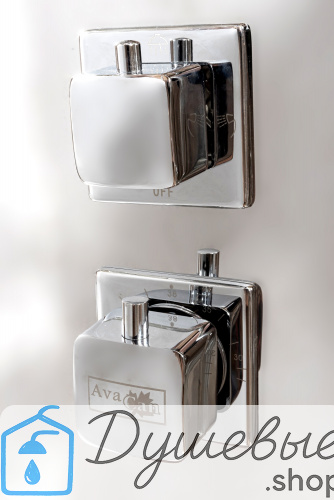 Душевая кабина AvaCan Z122MT, 120×90 см, прямоугольная, прозрачное стекло, универсальная ориентация, крыша, гидромассаж фото 17