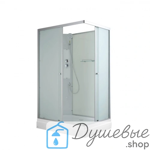 Душевая кабина AvaCan CK2911N без крыши, 110×90 см, прямоугольная, матовое стекло, универсальная ориентация, без гидромассажа