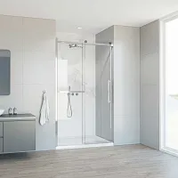 Душевая дверь Vincea Como Soft VDS-1CS110CL 1100 хром стекло прозрачное