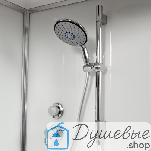 Душевая кабина AvaCan D272 L 120×80 см, асимметричная, матовое стекло, левая ориентация, без крыши, без гидромассажа фото 6