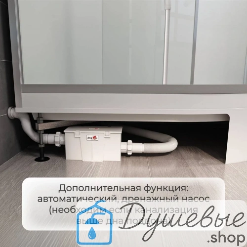Душевая кабина AvaCan V5017LED 170×90 см, прямоугольная, прозрачное стекло, универсальная ориентация, крыша, гидромассаж фото 23