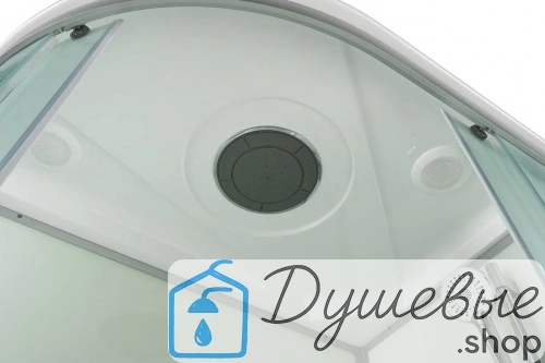Душевая кабина AvaCan D3012R стандартная 120×80 см, асимметричная, матовое стекло, ориентация правая, с крышей. фото 18