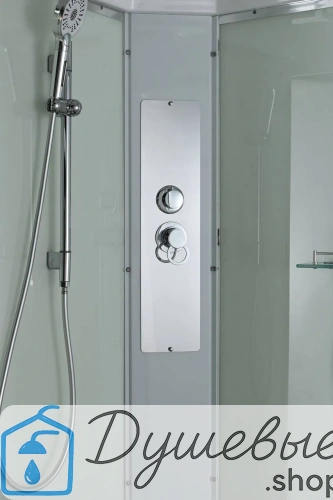 Душевая кабина AvaCan KD2911 стандартная 110×90 см, прямоугольная, матовое стекло, универсальная ориентация, с крышей, без гидромассажа фото 9