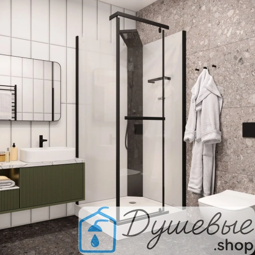 Кабина душевая Ceruttispa MiMi90B 90x90x215-225 фото 3