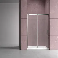 Душевая дверь Vincea Dice VDS-4D140CL 1400 хром стекло прозрачное