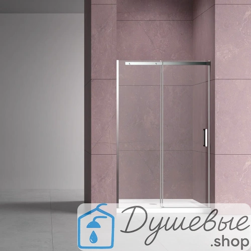 Душевая дверь Vincea Dice VDS-4D120CL 1200 хром стекло прозрачное