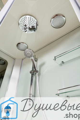 Душевая кабина AvaCan A102 R 120×80 см, асимметричная, прозрачное стекло, правая ориентация, с крышей, без гидромассажа фото 16