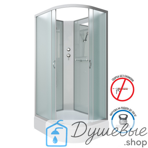 Душевая кабина Niagara Classic NG-33984-14LBK 900х800х2000 фото 3
