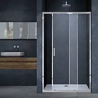 Душевая дверь Vincea Alpha VDS-3AL130CL, профиль хром, стекло прозрачное