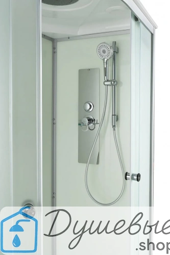 Душевая кабина AvaCan D3012L стандартная 120×80 см, асимметричная, матовое стекло, левая ориентация, крыша, без гидромассажа фото 13