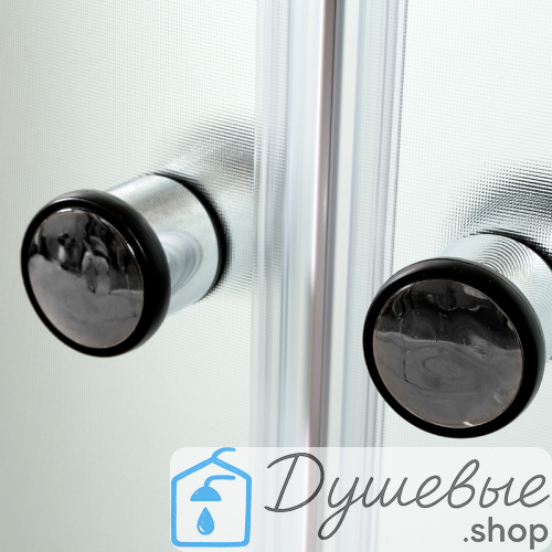 Душевая кабина AvaCan D512 R 120×90 см, четверть круга, матовое стекло, универсальная ориентация, без крыши, без гидромассажа фото 16