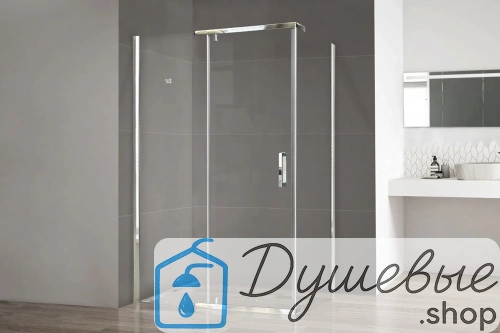 Душевой уголок Royal Bath RB HPVD-T-CH 120х80х200 прозрачное стекло фото 3