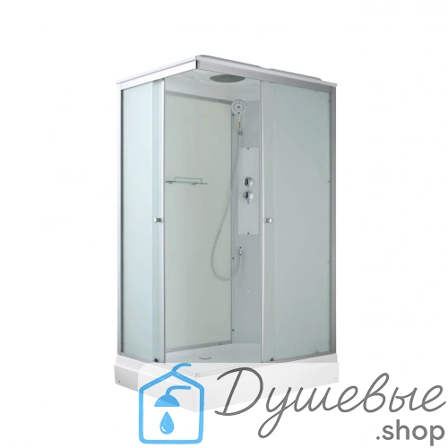 Душевая кабина AvaCan CK2912 стандартная 120×90 см прямоугольная матовое стекло с крышей, без гидромассажа фото 3