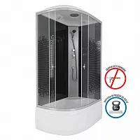 Душевая кабина Niagara NG-7510-14R BLACK 1200х800х2150