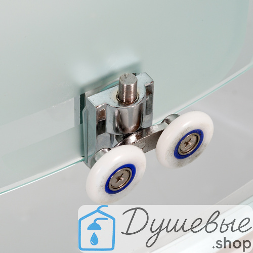 Душевая кабина AvaCan EM4511 N R LED 110×80 см асимметричная с узором на стекле, правая, без крыши, без гидромассажа фото 6