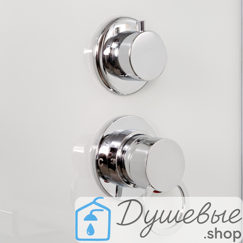 Душевая кабина AvaCan D512 R 120×90 см, четверть круга, матовое стекло, универсальная ориентация, без крыши, без гидромассажа фото 17