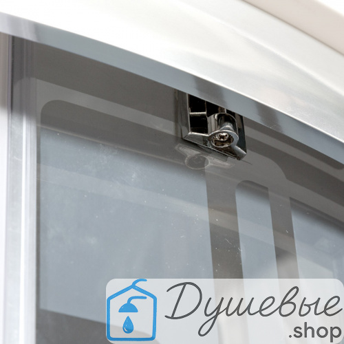 Душевая кабина AvaCan BM1590 90×90 см четверть круга с узором, универсальная ориентация, с крышей, без гидромассажа фото 20