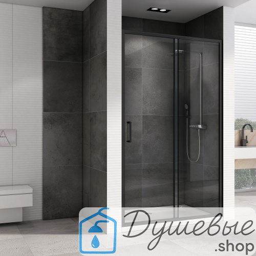 Душевая дверь Abber Schwarzer Diamant AG30140B5 фото 3