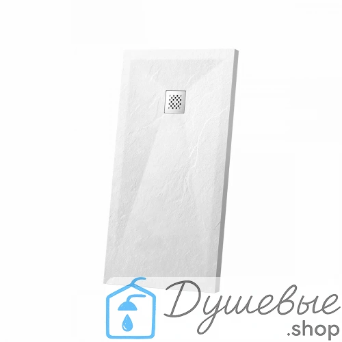 Поддон для душа из искусственного камня Vincea VST-4SR9015W, 1500*900*25, белый матовый