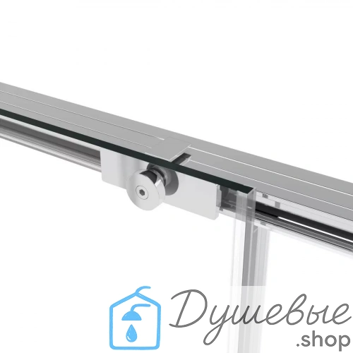 Душевой уголок Vincea Slim Soft VSR-1SS9013CL, 130х90, профиль хром, стекло прозрачное фото 8