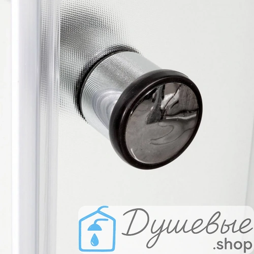 Душевая кабина AvaCan D3010 LED 100×100 см, четверть круга, матовое стекло, универсальная ориентация, крыша, гидромассаж. фото 9