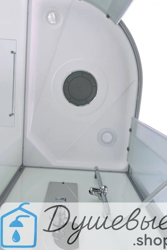 Душевая кабина AvaCan D2012R стандартная 120×80 см, асимметричная, матовое стекло, с крышей, без гидромассажа фото 12