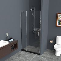 Душевая дверь BelBagno UNO-B-12-40+70-C-Cr
