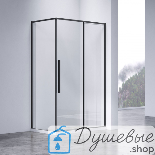 Душевой уголок Vincea Slim-N VSR-4SN9011CLB 1100х900