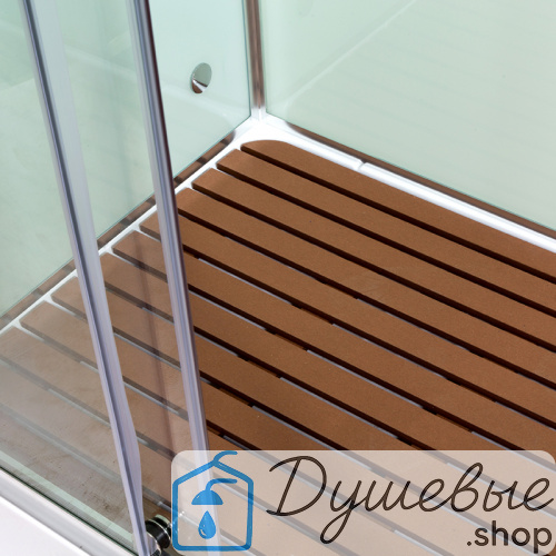 Душевая кабина AvaCan Z120 Kerava. 120×90 см, прямоугольная форма, прозрачное стекло, универсальная ориентация, крыша, без гидромассажа фото 8