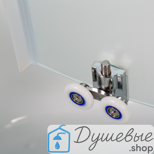 Душевая кабина AvaCan D512 R 120×90 см, четверть круга, матовое стекло, универсальная ориентация, без крыши, без гидромассажа фото 6
