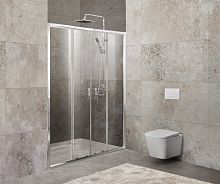 Душевая дверь BelBagno UNIQUE-BF-2-150/180-C-Cr
