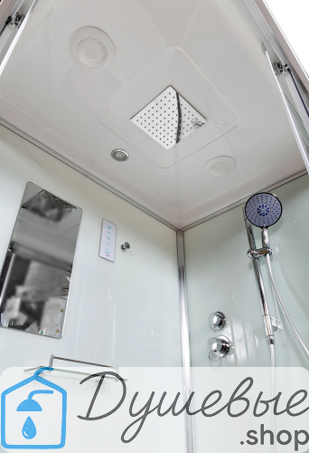 Душевая кабина AvaCan K402S LED 120×90 см, прямоугольная, прозрачное стекло, с крышей, без гидромассажа фото 13