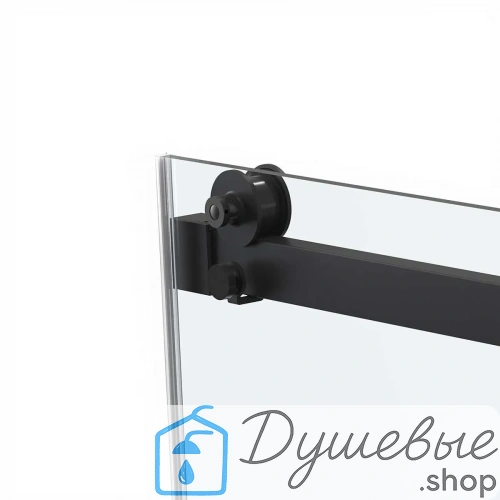 Душевая дверь Vincea Como Soft VDS-1CS120CLB 1200 черный стекло прозрачное фото 9