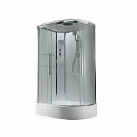 Душевая кабина AvaCan EM3912LT стандартная прозрачная 120×90 см асимметричная левая с крышей, без гидромассажа