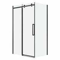 Душевое ограждение Grossman Classic 120.K33.04.1180.42.00 110х80х195 см графит сатин стекло прозрачное