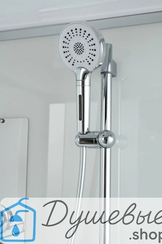 Душевая кабина AvaCan D3010 стандартная 100×100 см четверть круга, матовое стекло, универсальная ориентация, с крышей, без гидромассажа фото 18