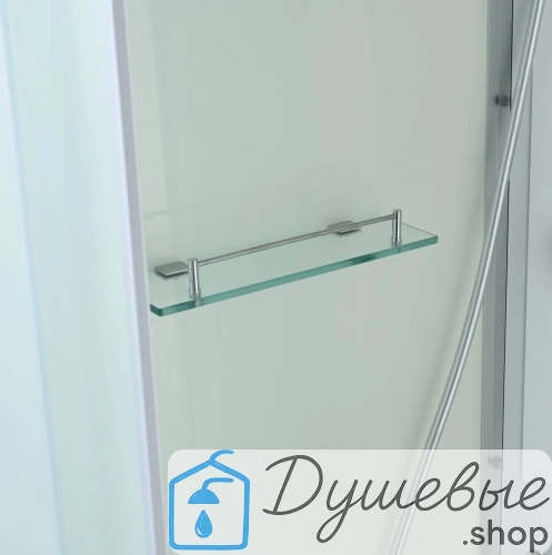 Душевая кабина AvaCan C5012L N без крыши, 120×80 см, асимметричная, матовое стекло, левая ориентация, без гидромассажа. фото 9