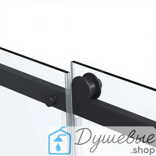 Душевая дверь Vincea Como Soft VDS-1CS120CLB 1200 черный стекло прозрачное фото 7