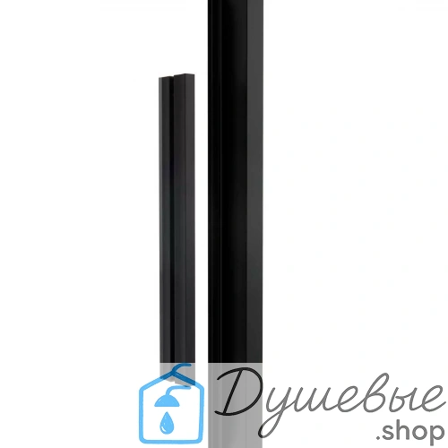 Душевая дверь Vincea Slim Soft VDS-1SS120CLB, профиль черный, стекло прозрачное фото 8