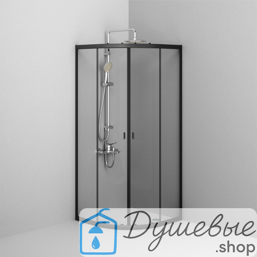 Душевой уголок Am.Pm X-Joy Twin Slide W88G-205-080BT64 80x80 фото 5