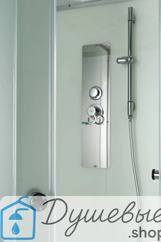 Душевая кабина AvaCan D3012L стандартная 120×80 см, асимметричная, матовое стекло, левая ориентация, крыша, без гидромассажа фото 14
